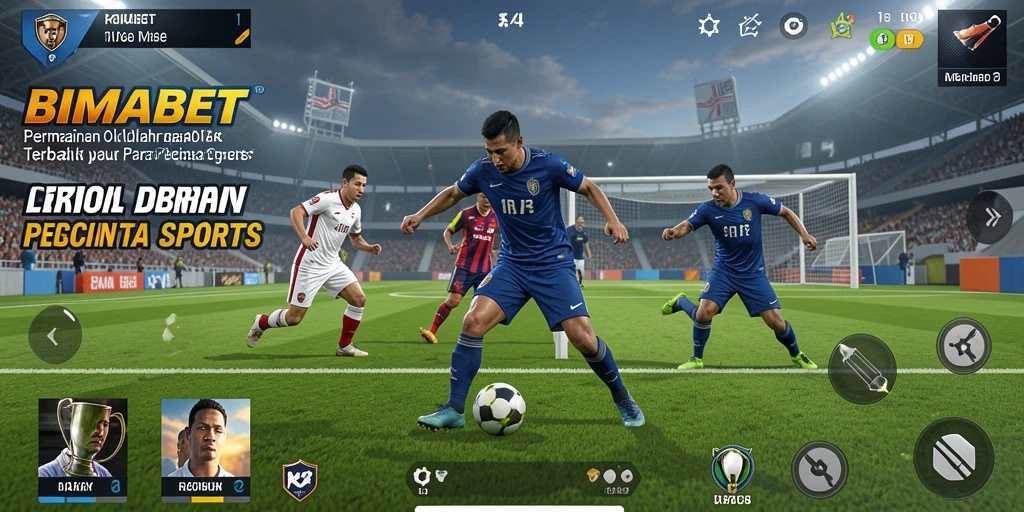 Tampilan gameplay seru di BIMABET dengan berbagai cabang olahraga.