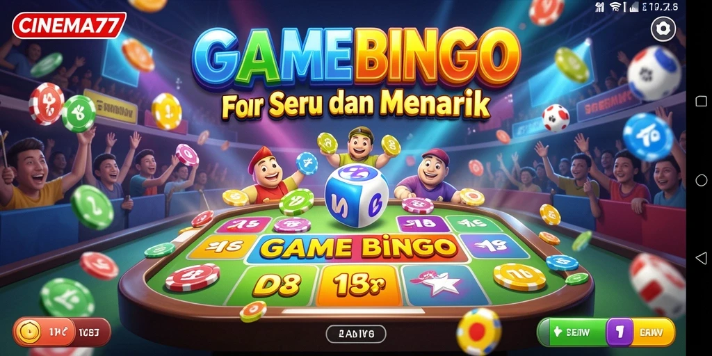 Tampilan gameplay CINEMA77 yang seru dan interaktif di platform Bingo.