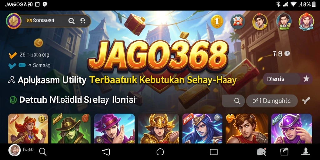 Tampilan antarmuka pengguna JAGO368 yang intuitif dan efisien.