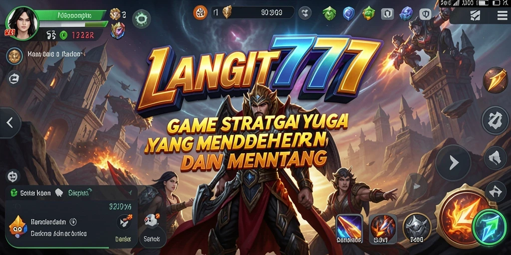 Tangkap momen seru dalam gameplay strategi LANGIT777.